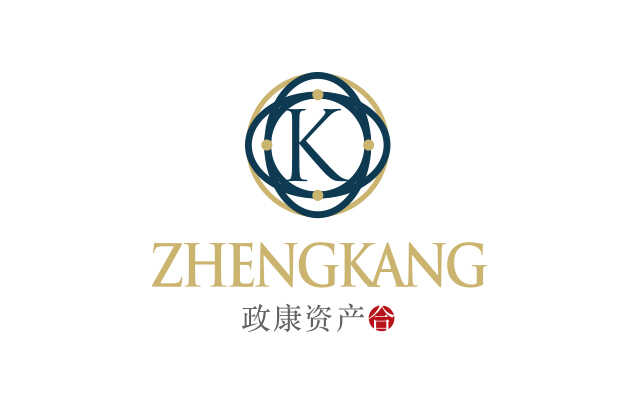 管理咨詢政康資產企業logo設計
