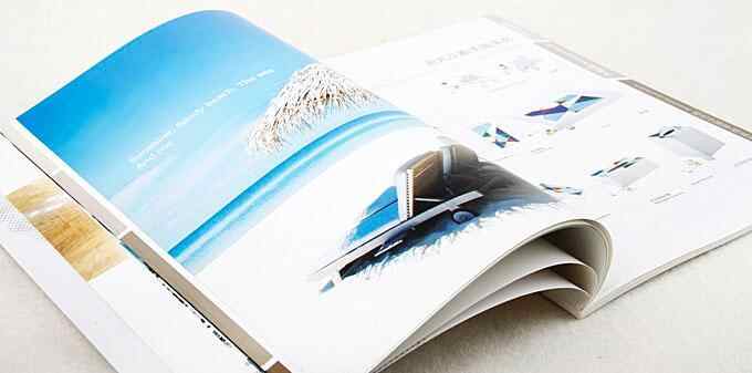 上海宣傳畫冊設計之曲線型