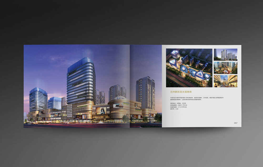 建筑行業畫冊設計